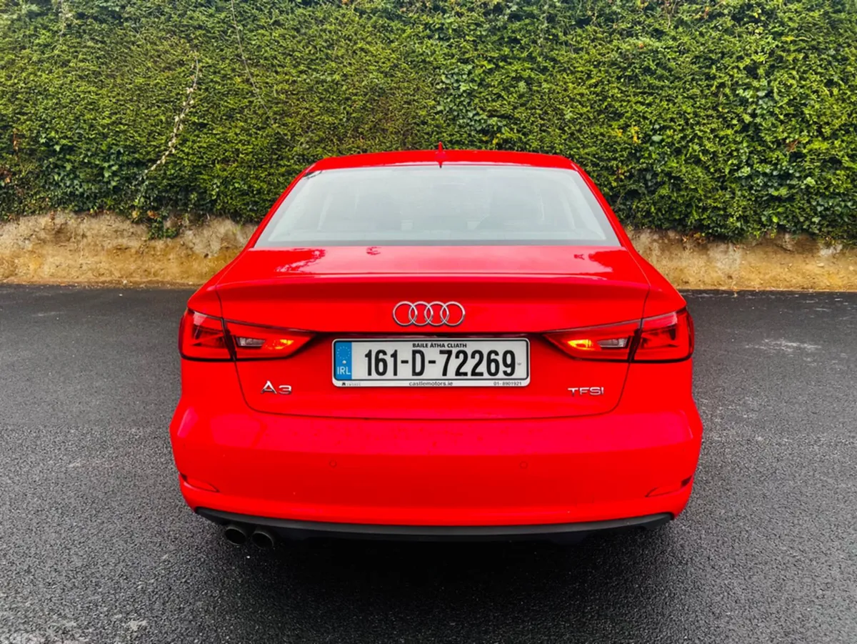 Audi A3 Saloon, Petrol, 2016, Red