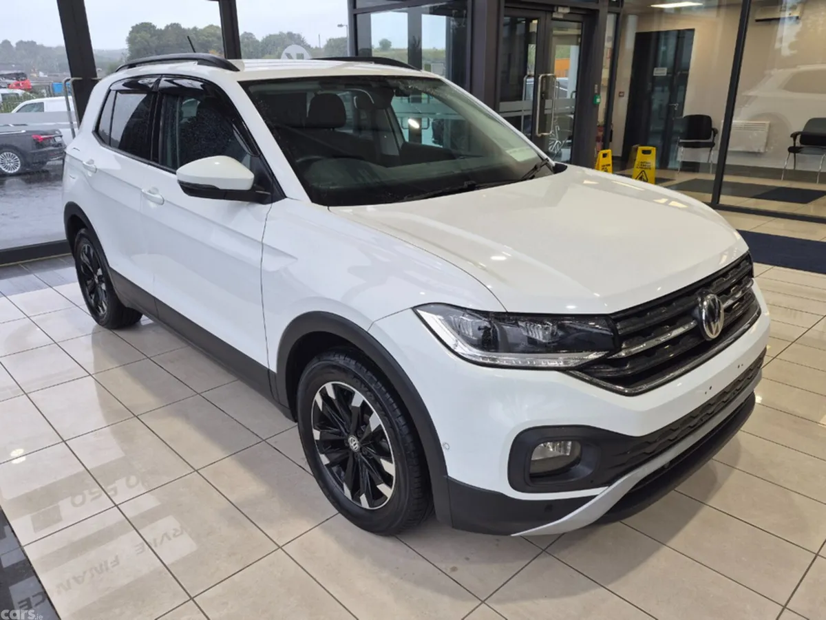 Volkswagen T-Cross SUV, Petrol, 2020, White