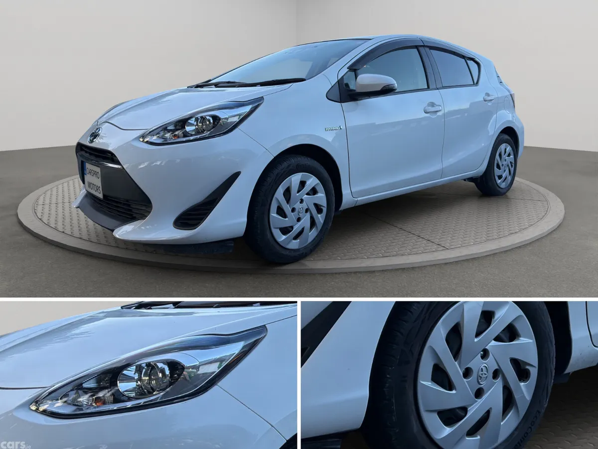 Toyota Aqua Hatchback, Petrol Hybrid, 2019, White