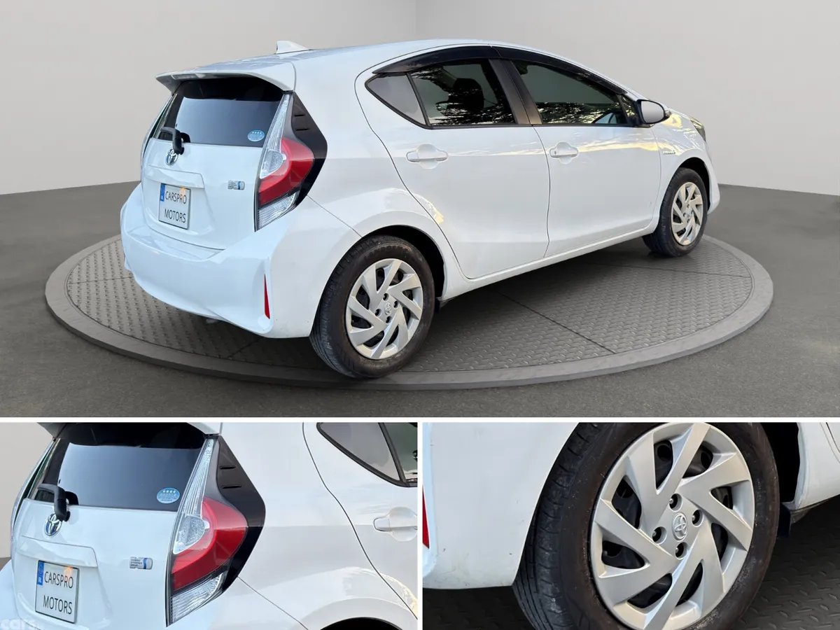 Toyota Aqua Hatchback, Petrol Hybrid, 2019, White