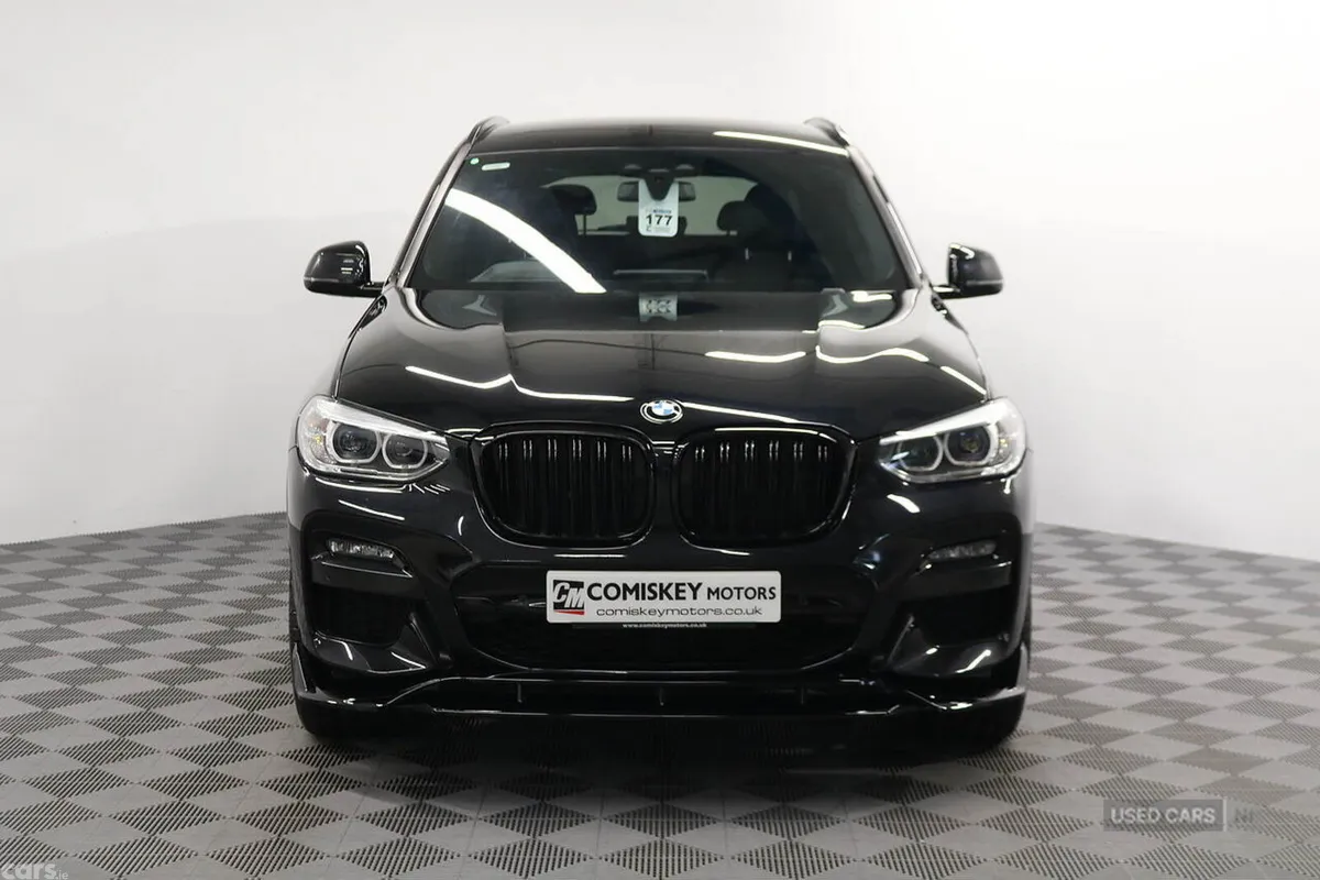 BMW X3 SUV, Diesel Hybrid, 2021, Black
