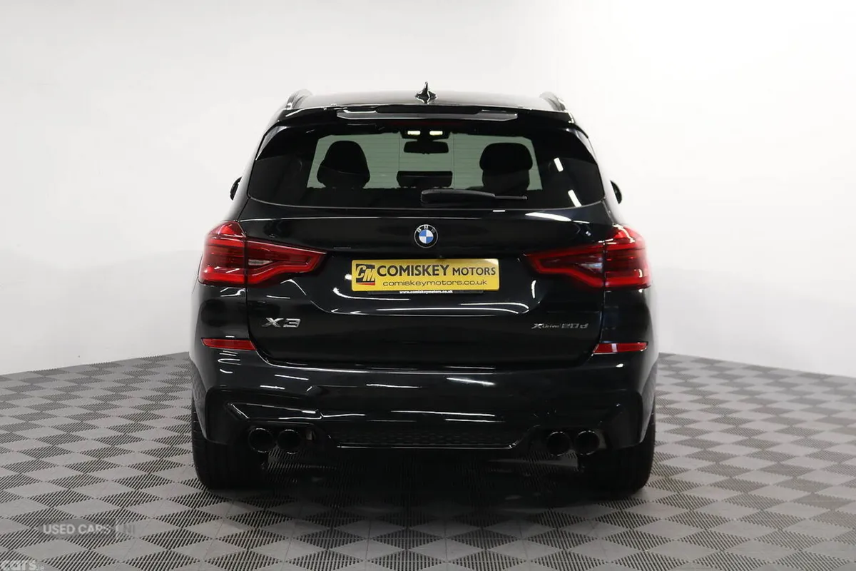 BMW X3 SUV, Diesel Hybrid, 2021, Black