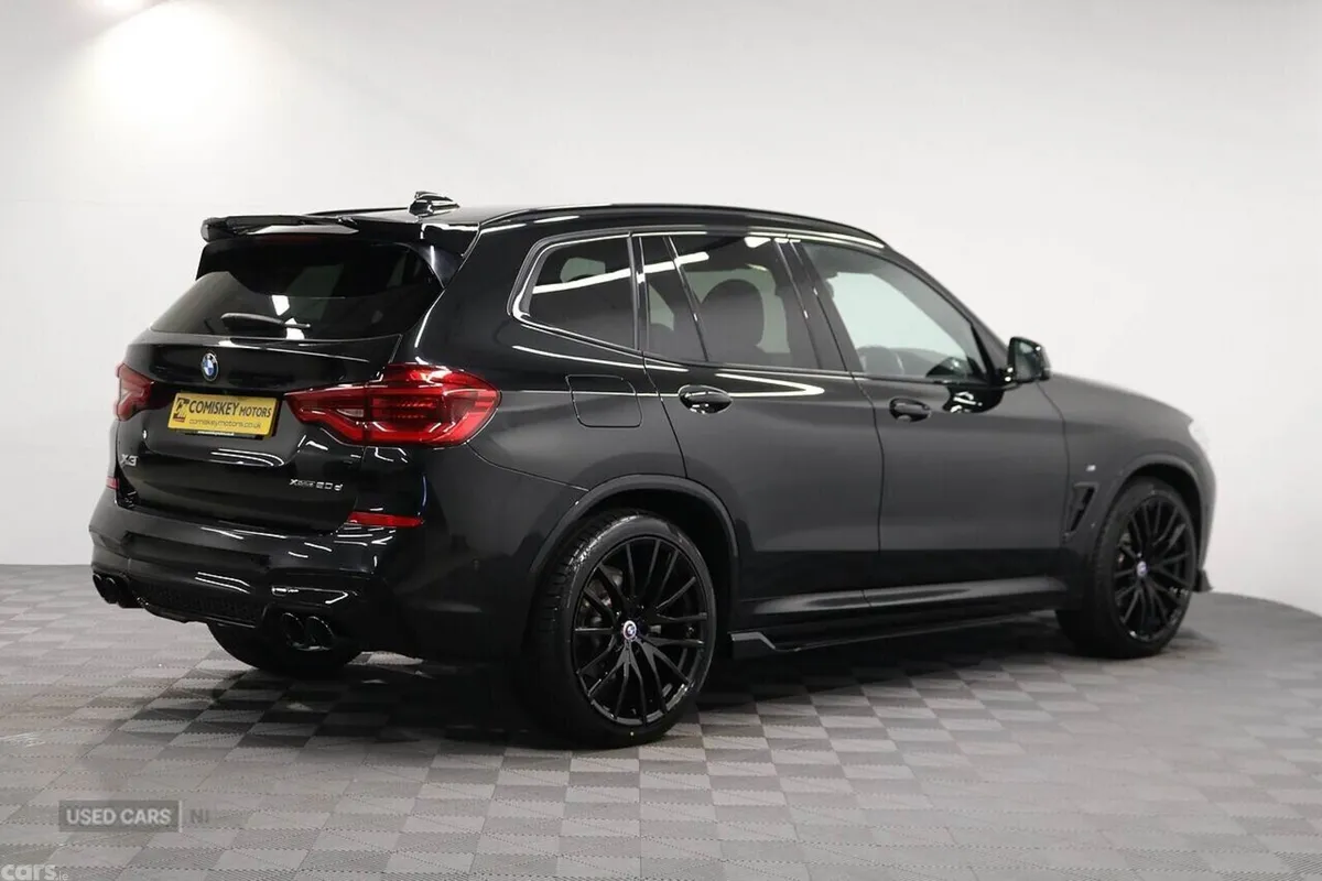 BMW X3 SUV, Diesel Hybrid, 2021, Black