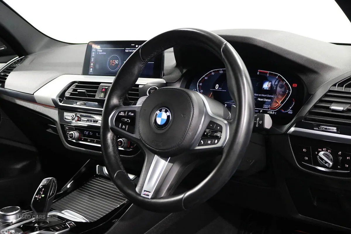 BMW X3 SUV, Diesel Hybrid, 2021, Black