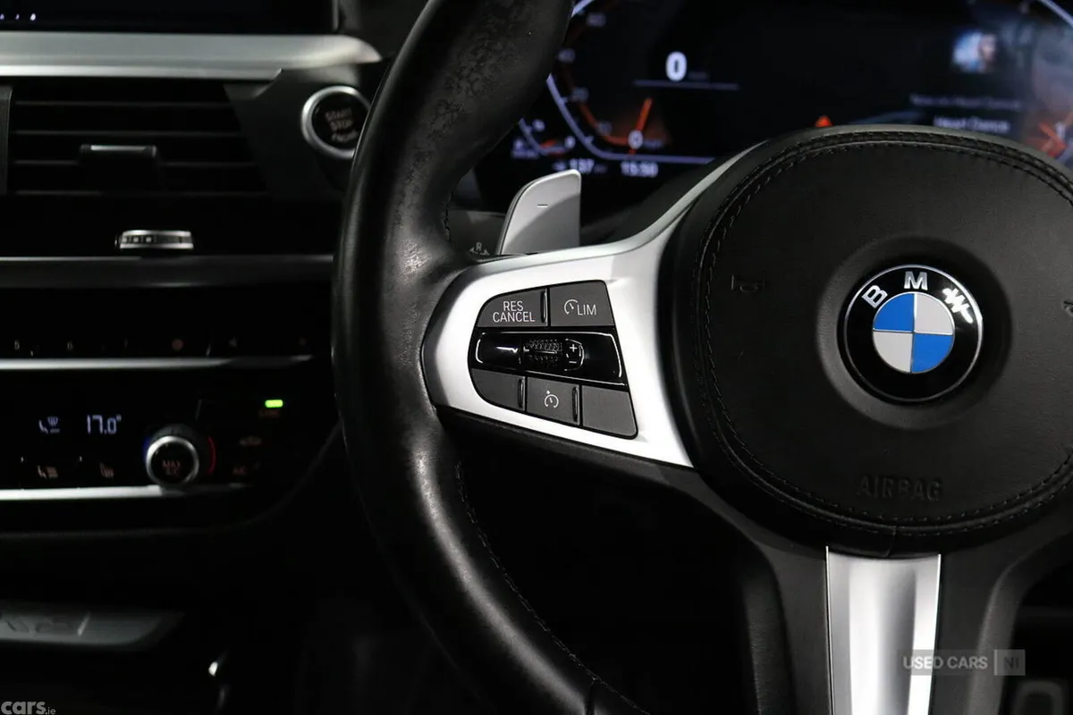 BMW X3 SUV, Diesel Hybrid, 2021, Black