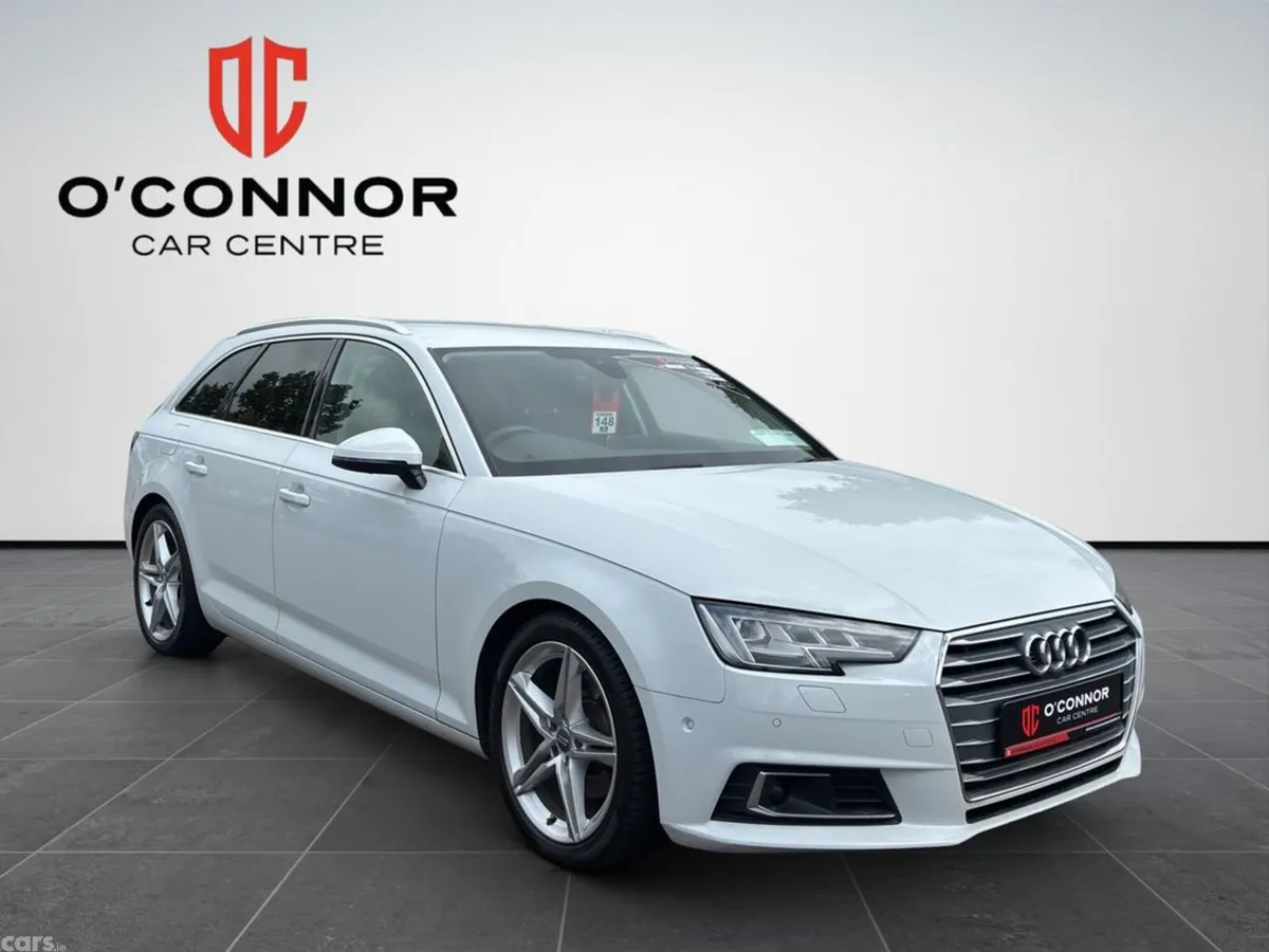 Audi A4 Estate, Petrol, 2018, White