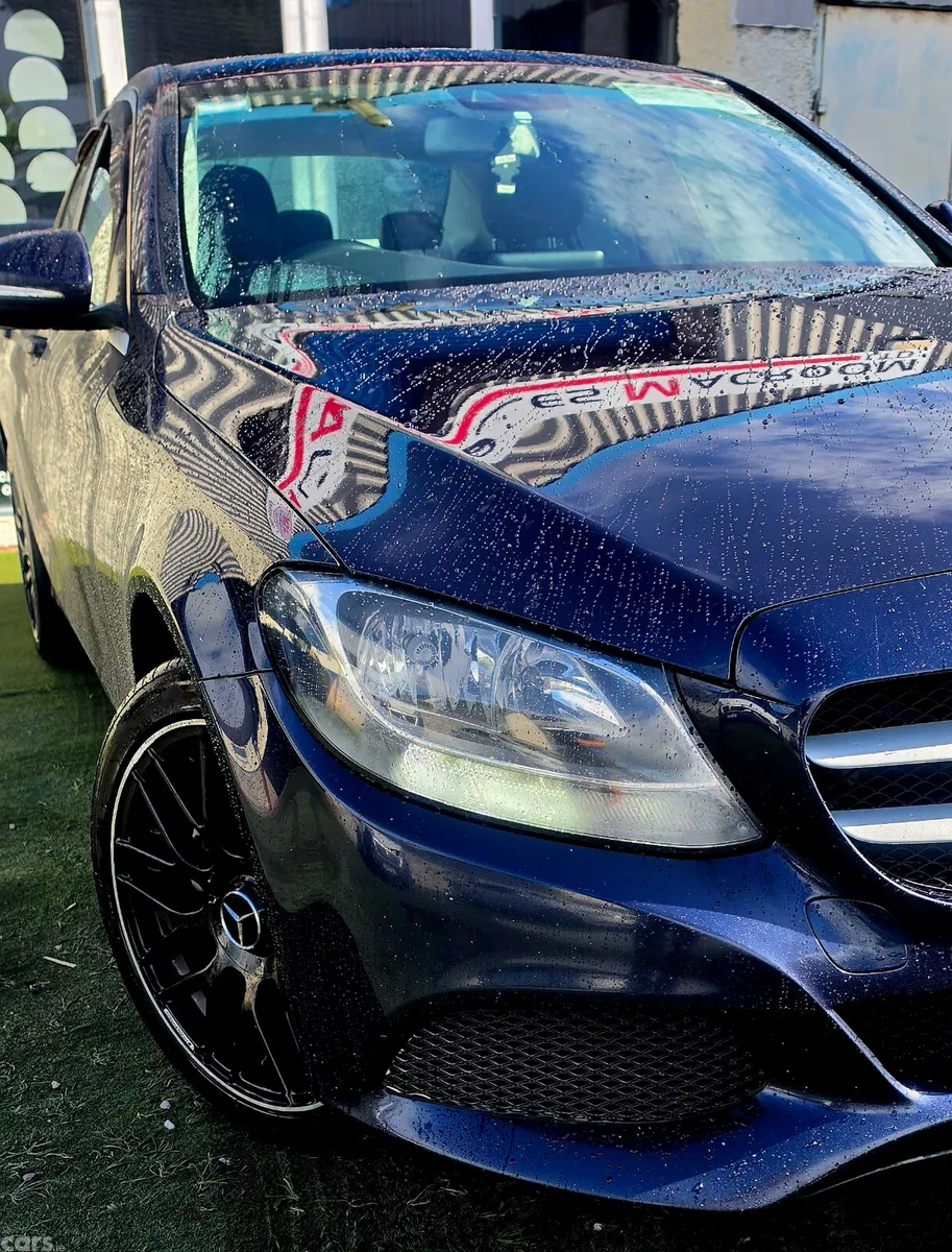 Mercedes-Benz C-Class Saloon, Diesel, 2014, Blue