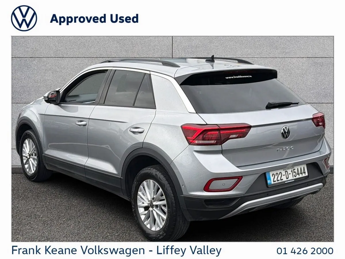 Volkswagen T-Roc SUV, Petrol, 2022, Silver