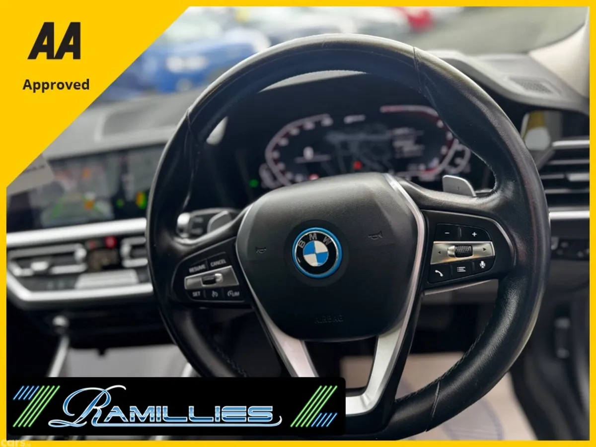 BMW 3-Series Estate, Petrol Plug-in Hybrid, 2022, Black