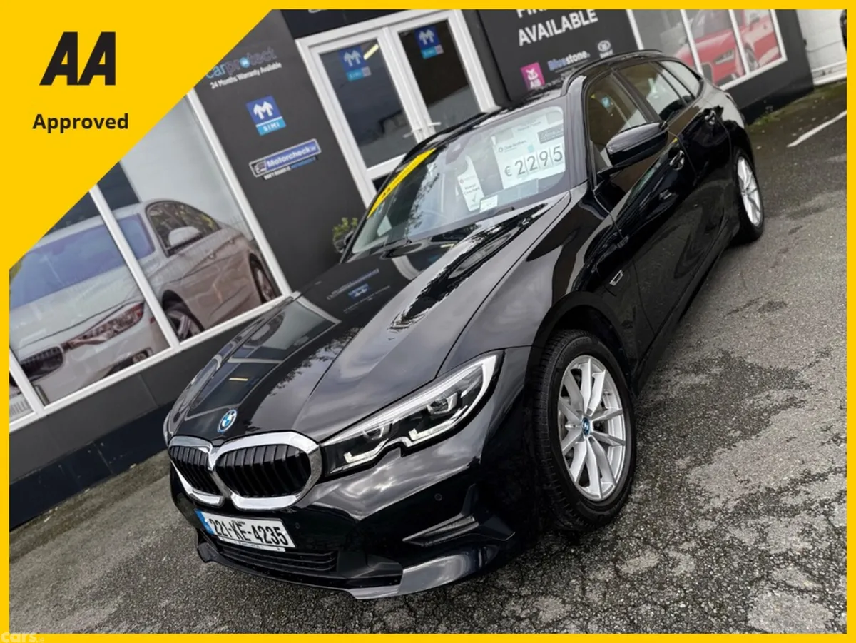 BMW 3-Series Estate, Petrol Plug-in Hybrid, 2022, Black