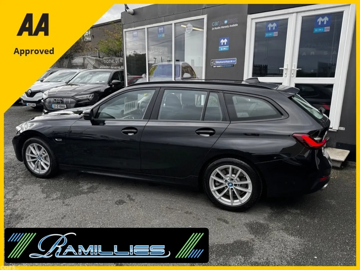BMW 3-Series Estate, Petrol Plug-in Hybrid, 2022, Black