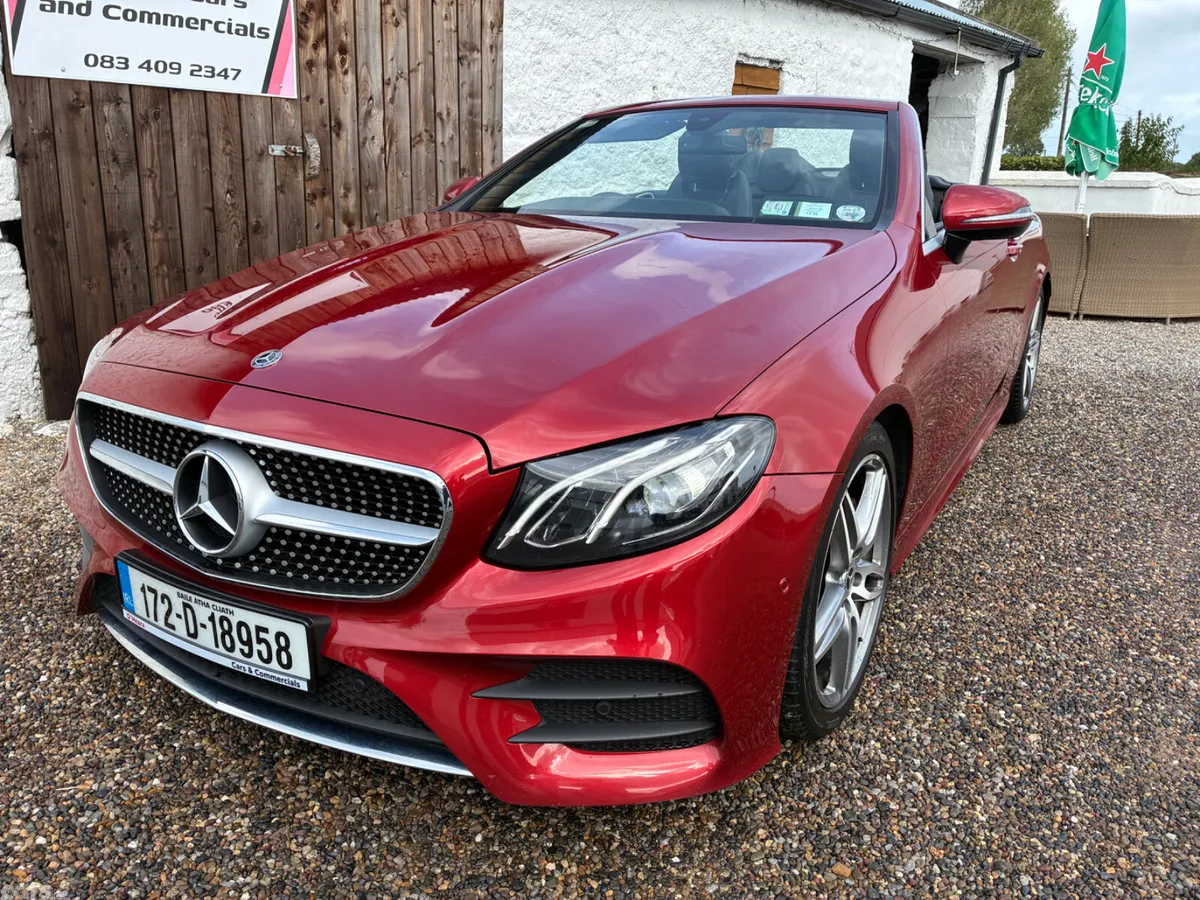 Mercedes-Benz E-Class Convertible, Diesel, 2017, Red