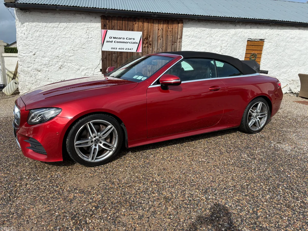 Mercedes-Benz E-Class Convertible, Diesel, 2017, Red