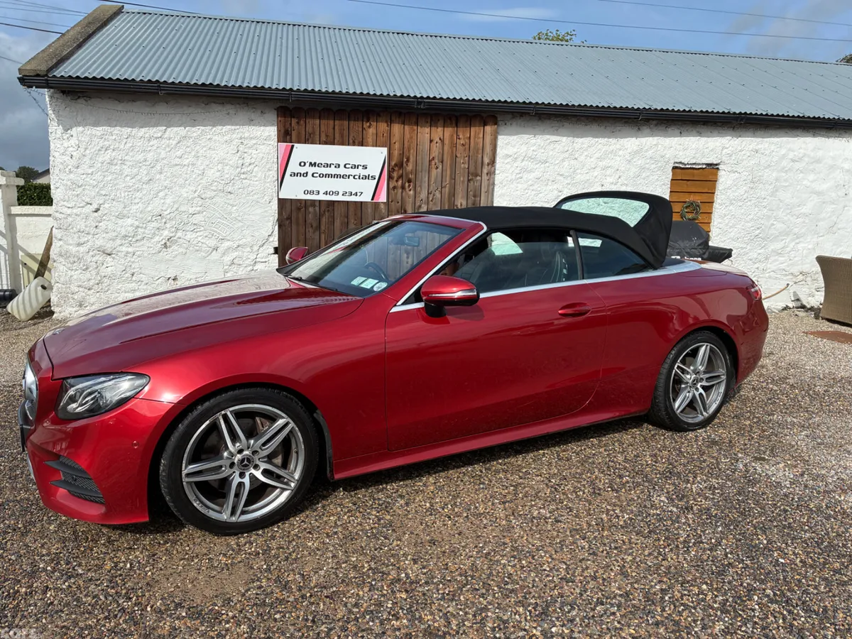 Mercedes-Benz E-Class Convertible, Diesel, 2017, Red
