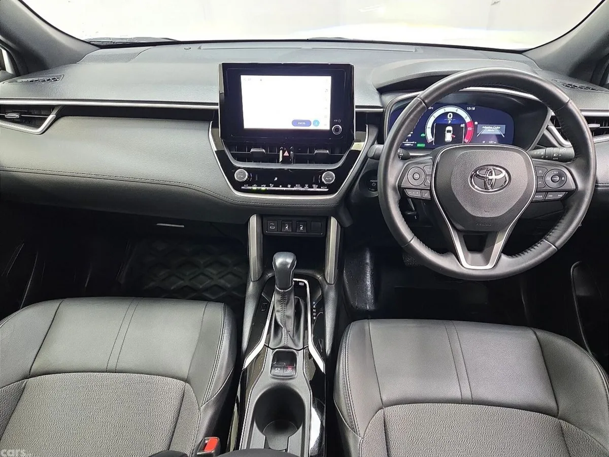 Toyota Corolla Cross SUV, Petrol Hybrid, 2024, White