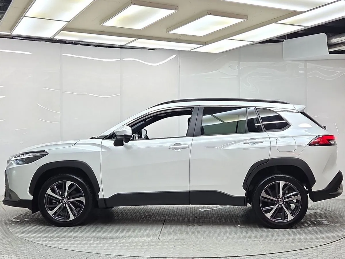 Toyota Corolla Cross SUV, Petrol Hybrid, 2024, White