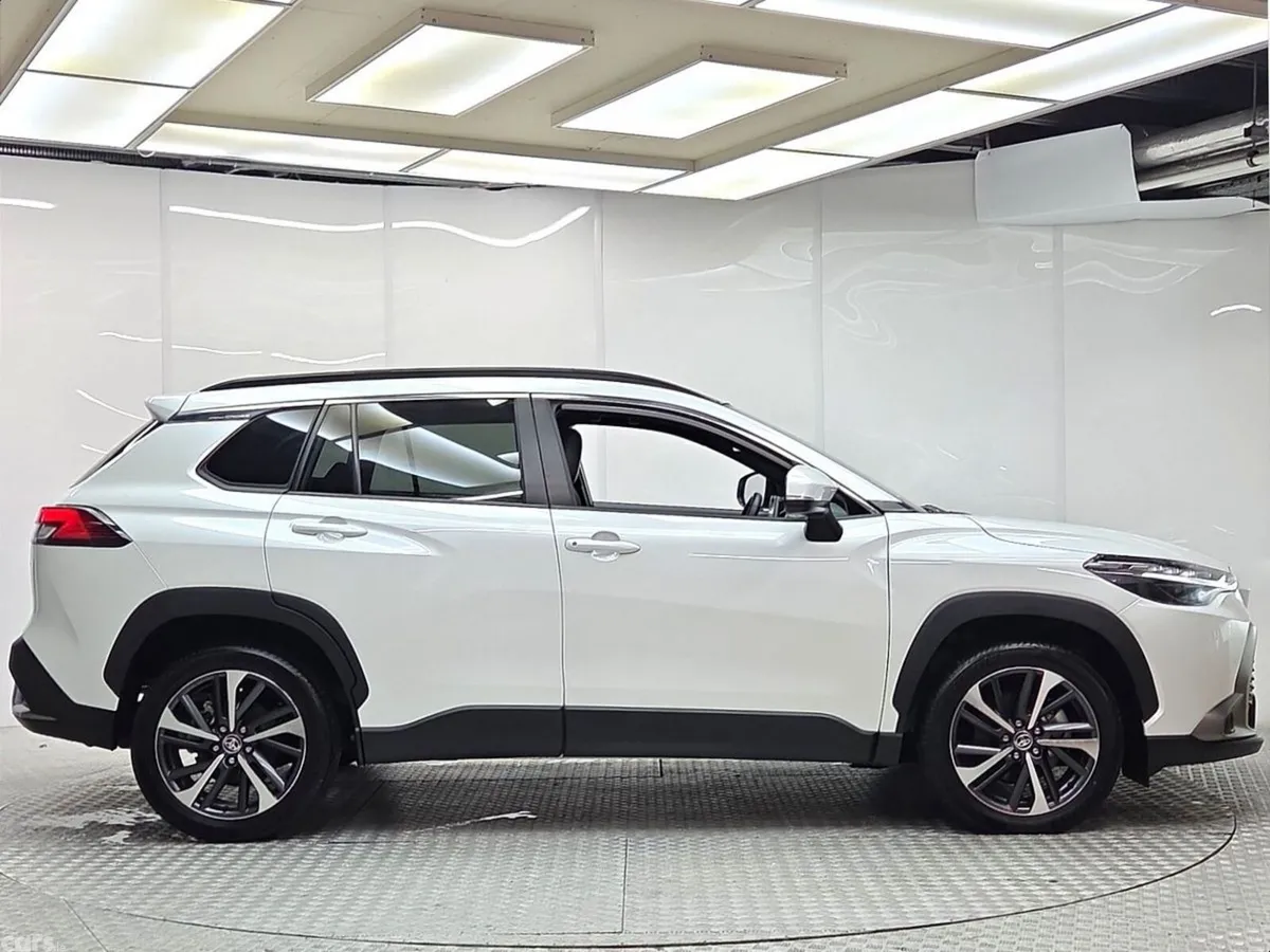 Toyota Corolla Cross SUV, Petrol Hybrid, 2024, White