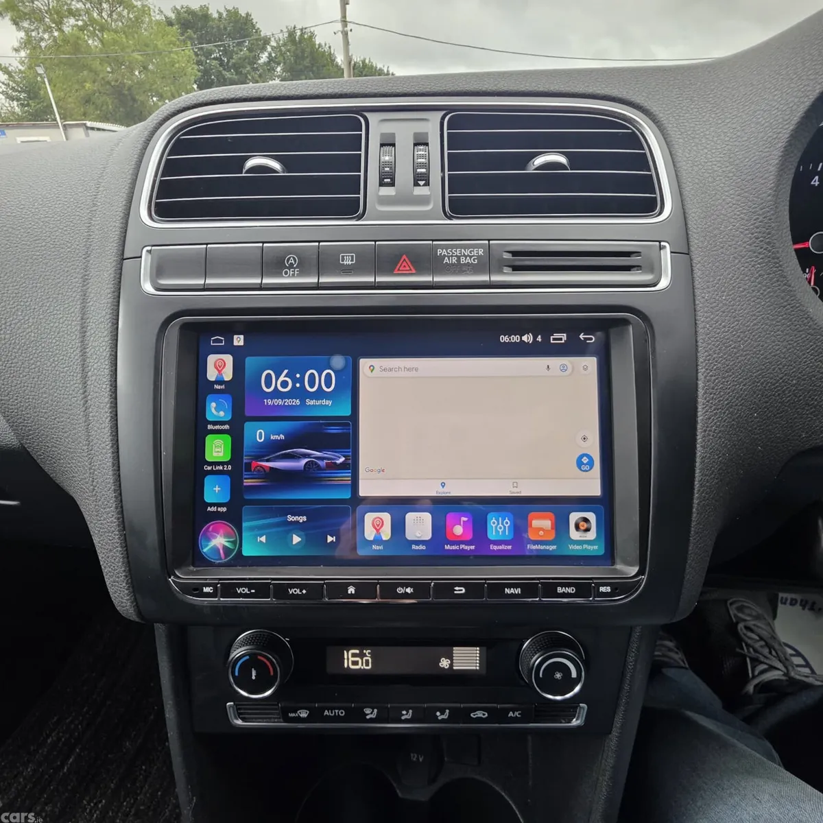 Volkswagen Polo Hatchback, Petrol, 2017, Red