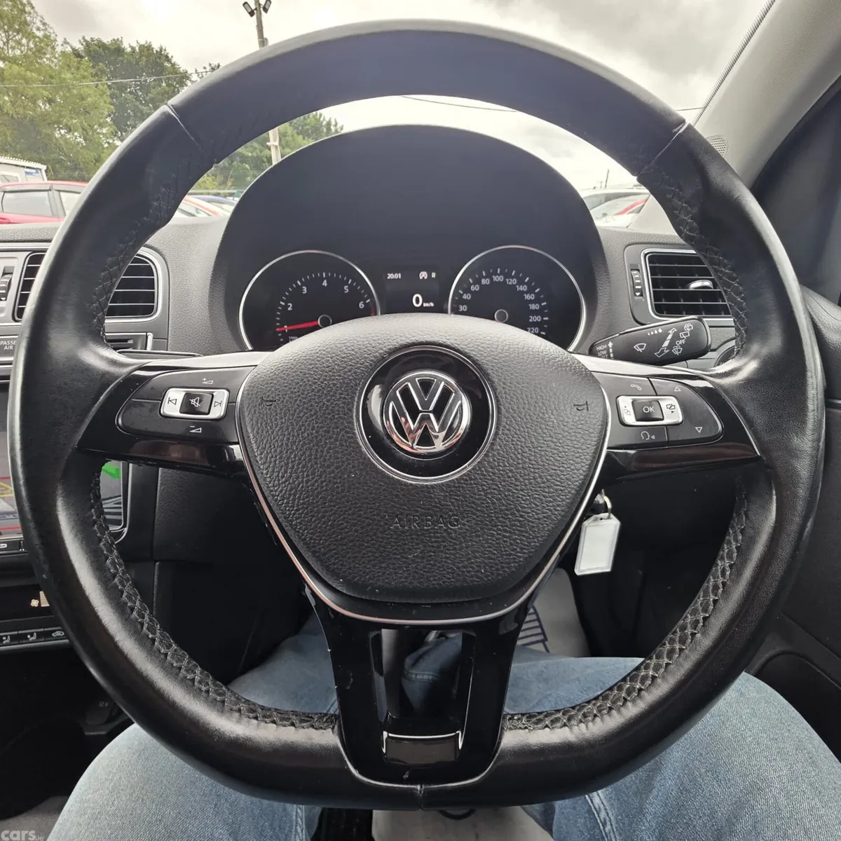 Volkswagen Polo Hatchback, Petrol, 2017, Red