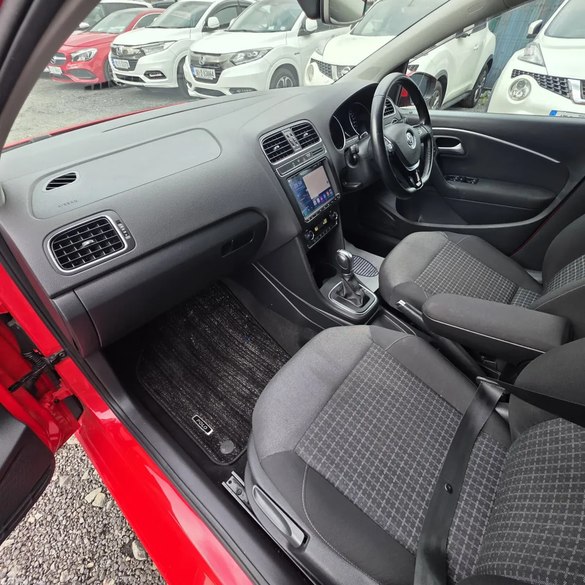 Volkswagen Polo Hatchback, Petrol, 2017, Red