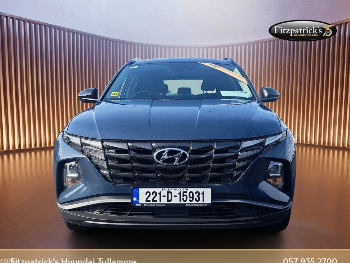 Hyundai Tucson SUV, Petrol Hybrid, 2022, Blue