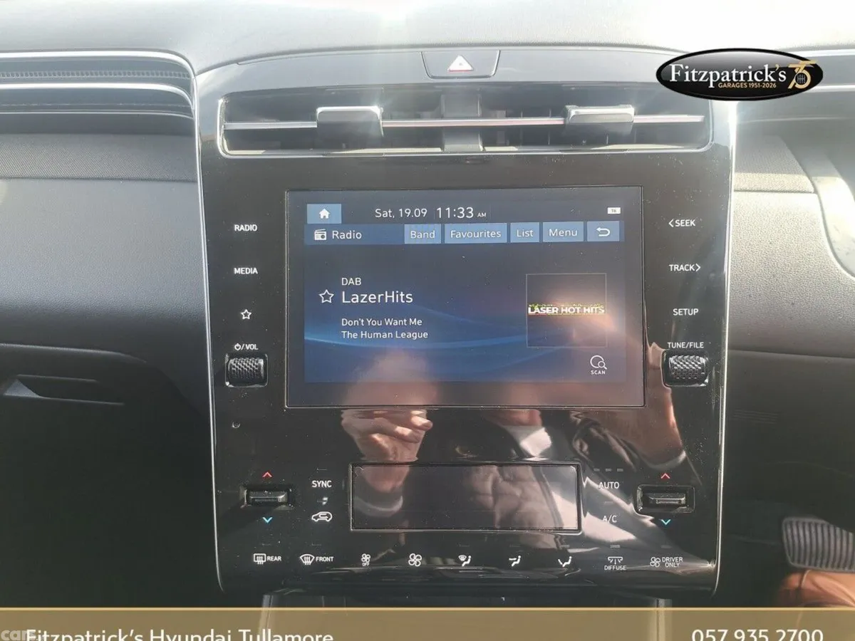 Hyundai Tucson SUV, Petrol Hybrid, 2022, Blue