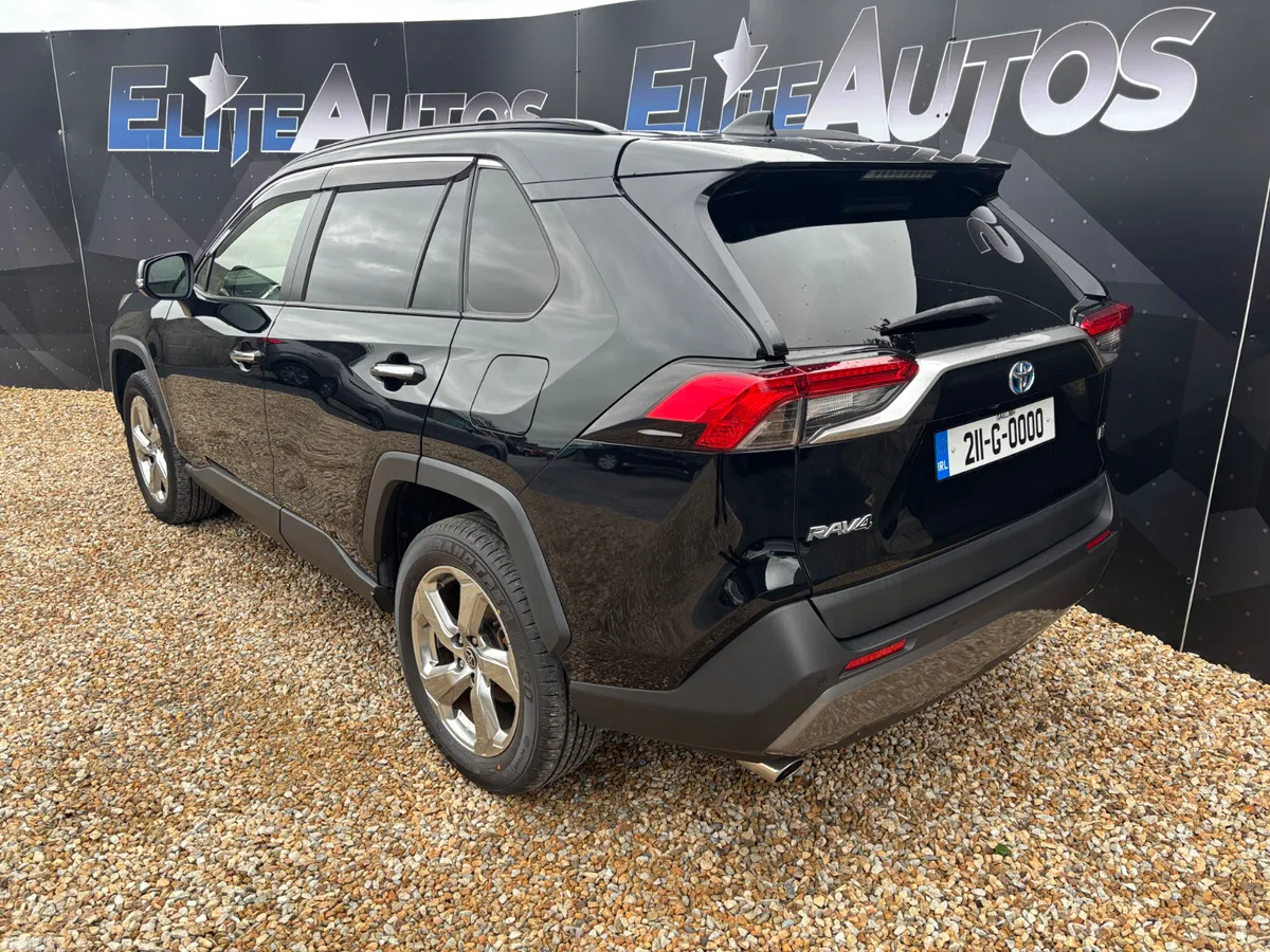 Toyota RAV4 SUV, Petrol Hybrid, 2021, Black