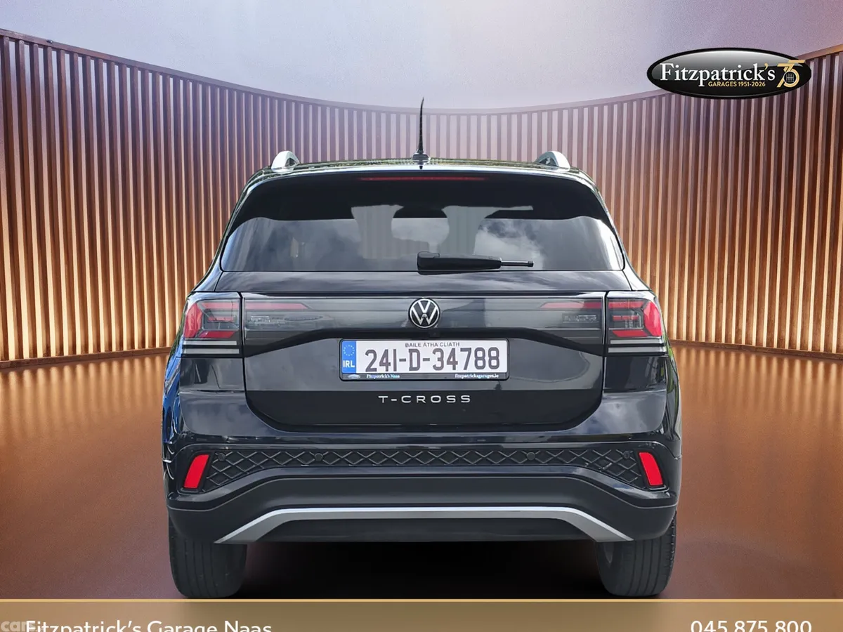 Volkswagen T-Cross SUV, Petrol, 2024, Black