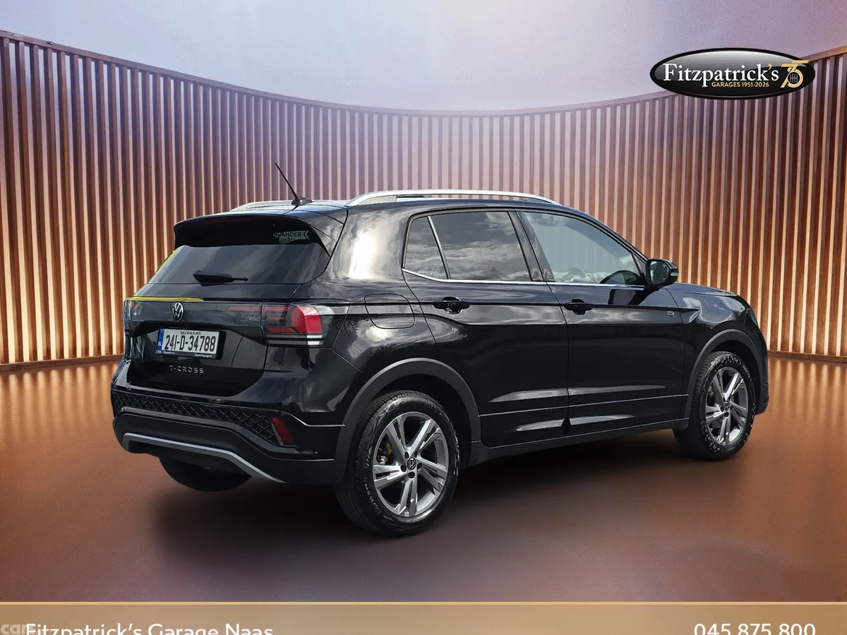 Volkswagen T-Cross SUV, Petrol, 2024, Black