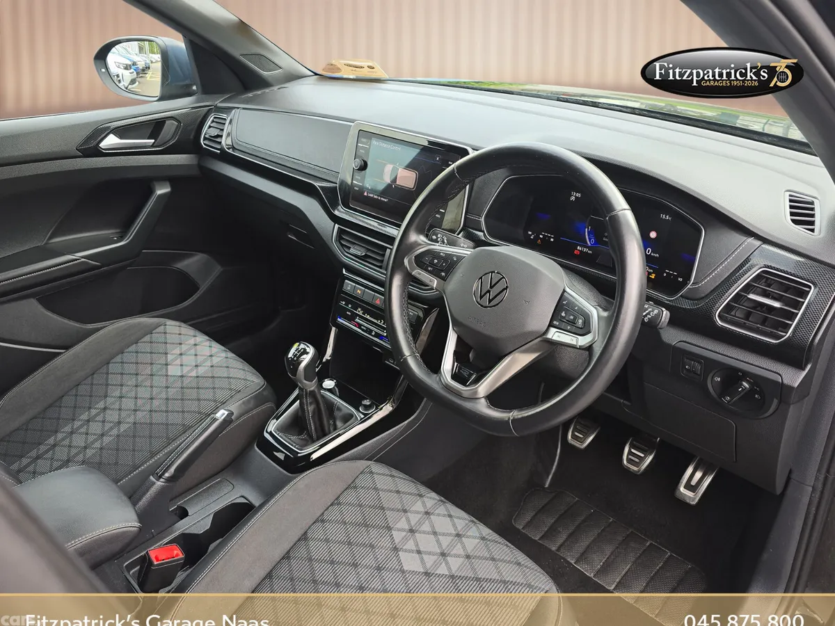 Volkswagen T-Cross SUV, Petrol, 2024, Black