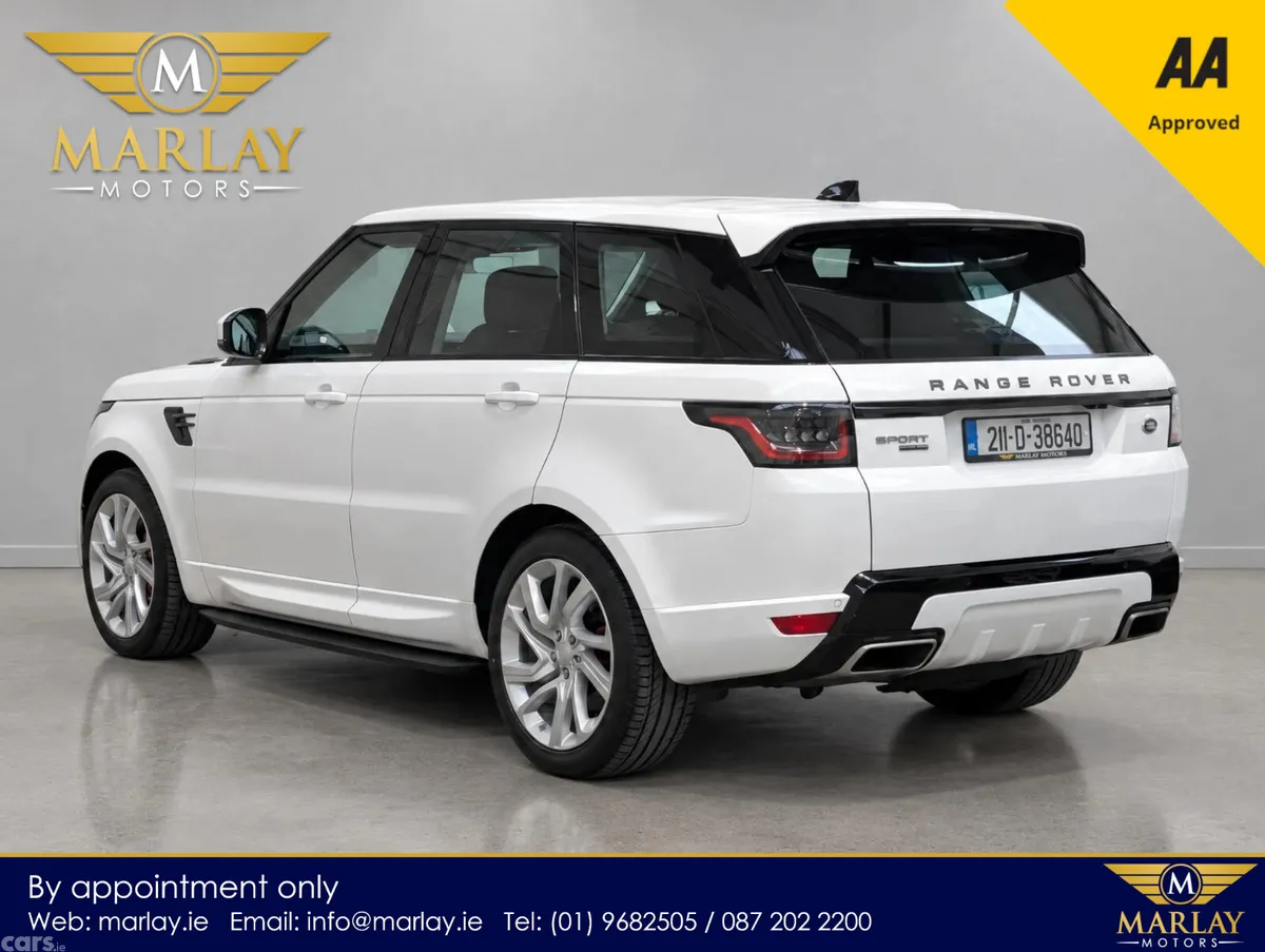 Land Rover Range Rover Sport SUV, Petrol Plug-in Hybrid, 2021, White