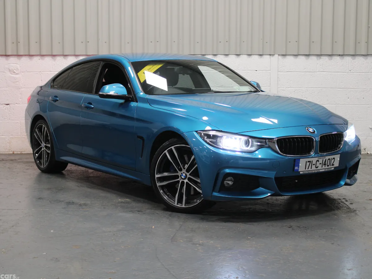 BMW 4-Series Saloon, Diesel, 2017, Blue