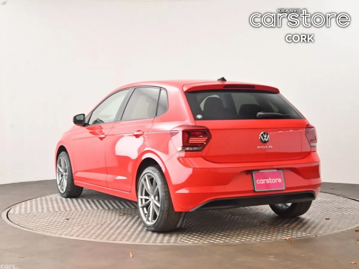 Volkswagen Polo Hatchback, Petrol, 2021, Red