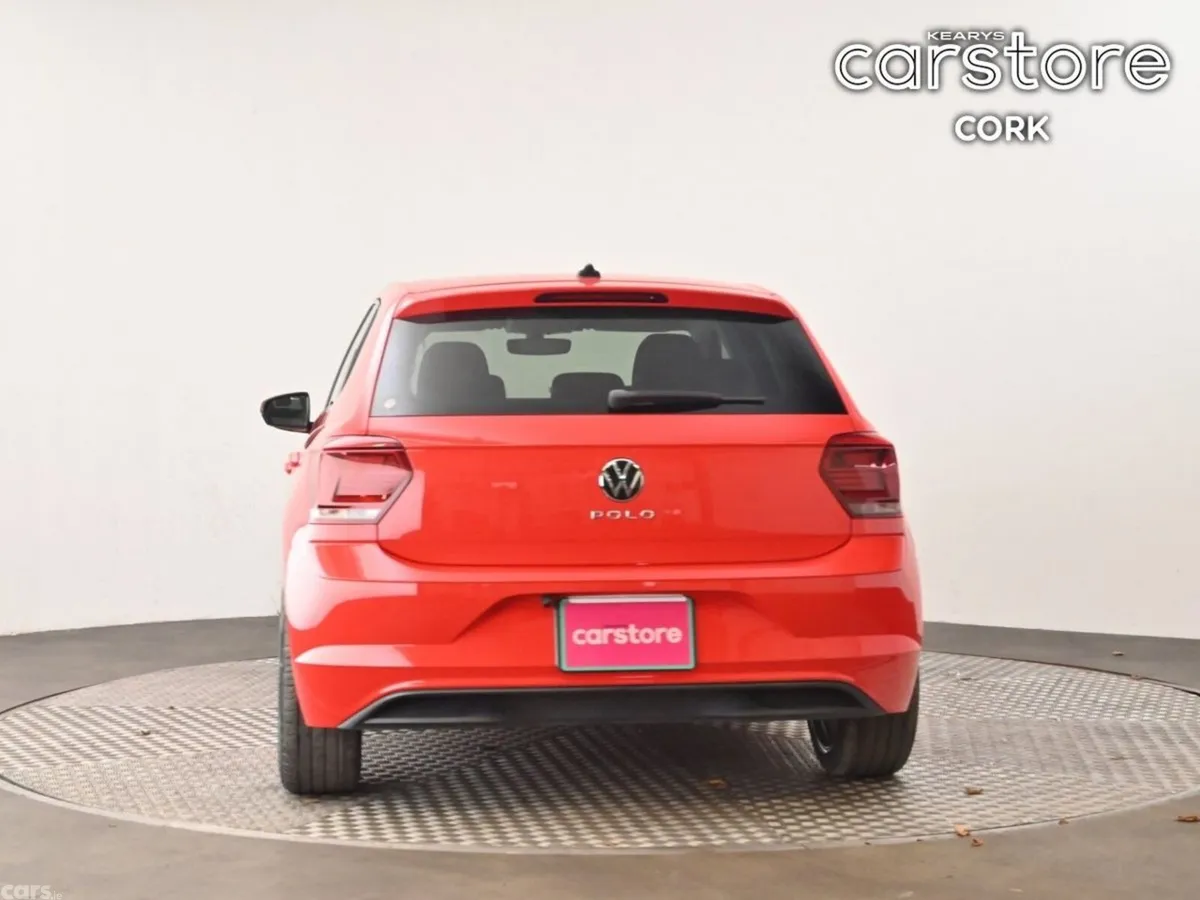 Volkswagen Polo Hatchback, Petrol, 2021, Red