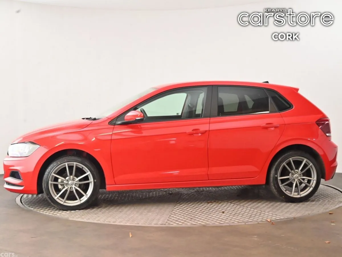 Volkswagen Polo Hatchback, Petrol, 2021, Red