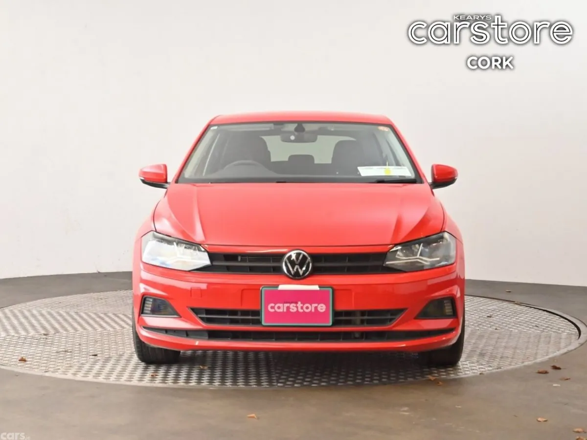 Volkswagen Polo Hatchback, Petrol, 2021, Red