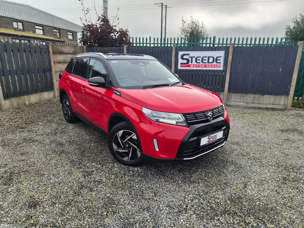 Suzuki Vitara SUV, Petrol Hybrid, 2025, Red