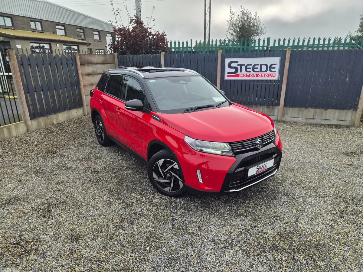 Suzuki Vitara SUV, Petrol Hybrid, 2025, Red