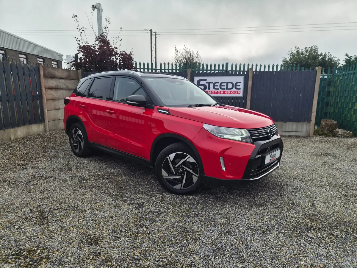 Suzuki Vitara SUV, Petrol Hybrid, 2025, Red