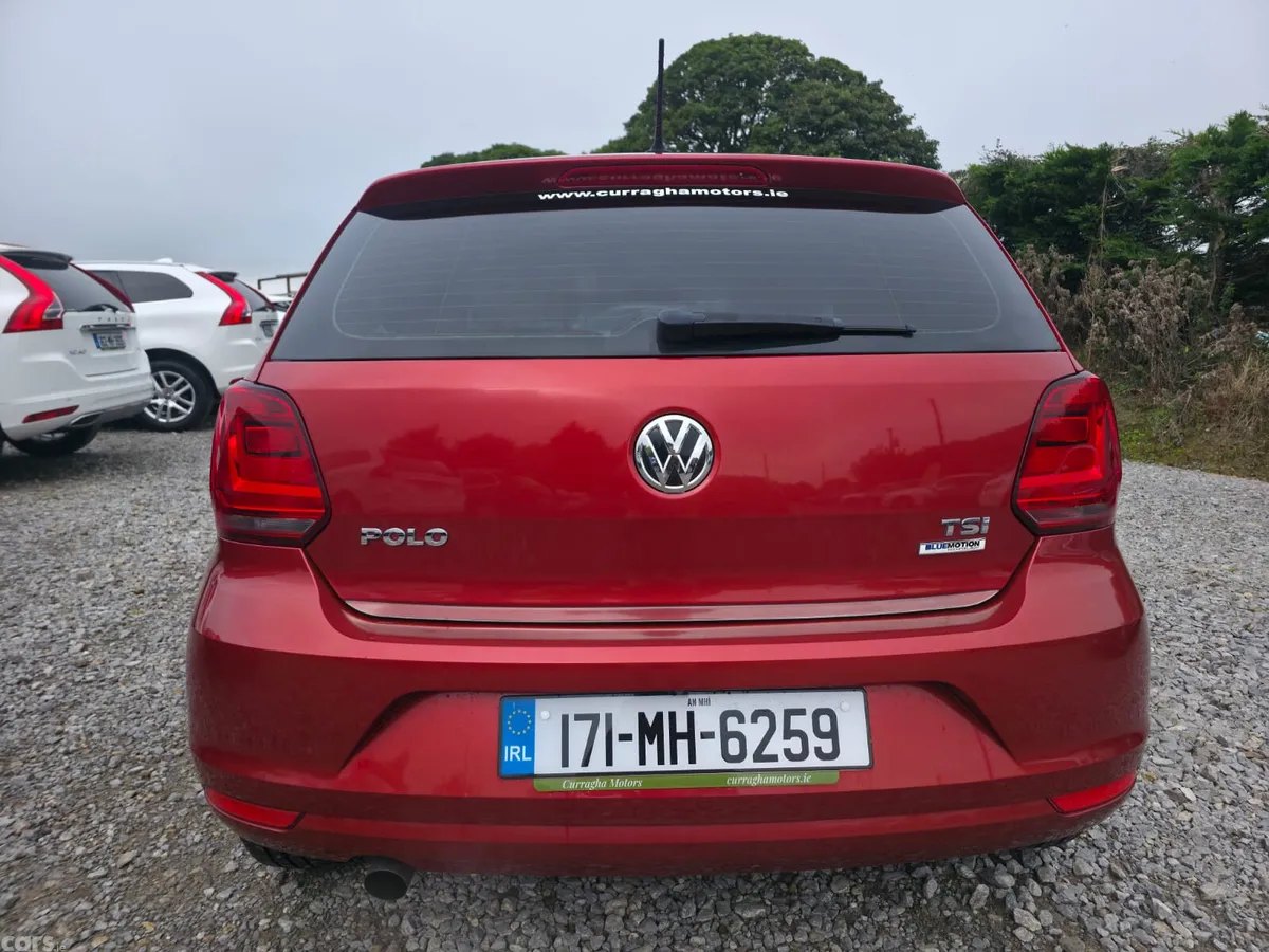 Volkswagen Polo Hatchback, Petrol, 2017, Red