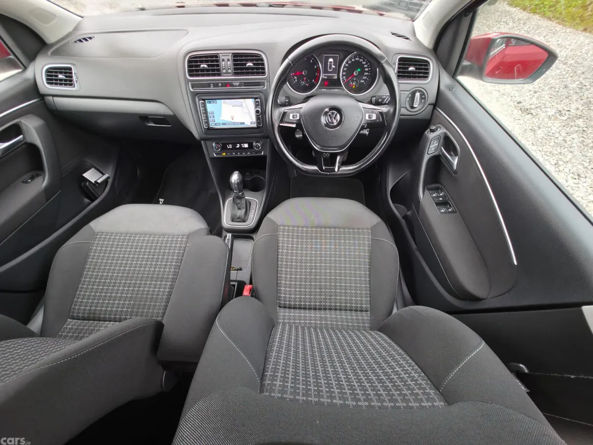 Volkswagen Polo Hatchback, Petrol, 2017, Red
