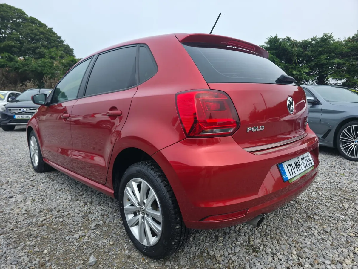 Volkswagen Polo Hatchback, Petrol, 2017, Red