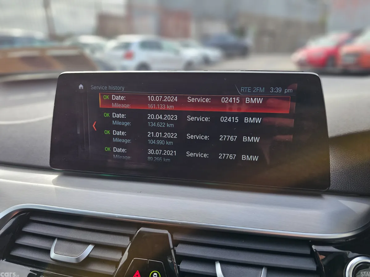 BMW 5-Series Saloon, Diesel, 2018, Blue