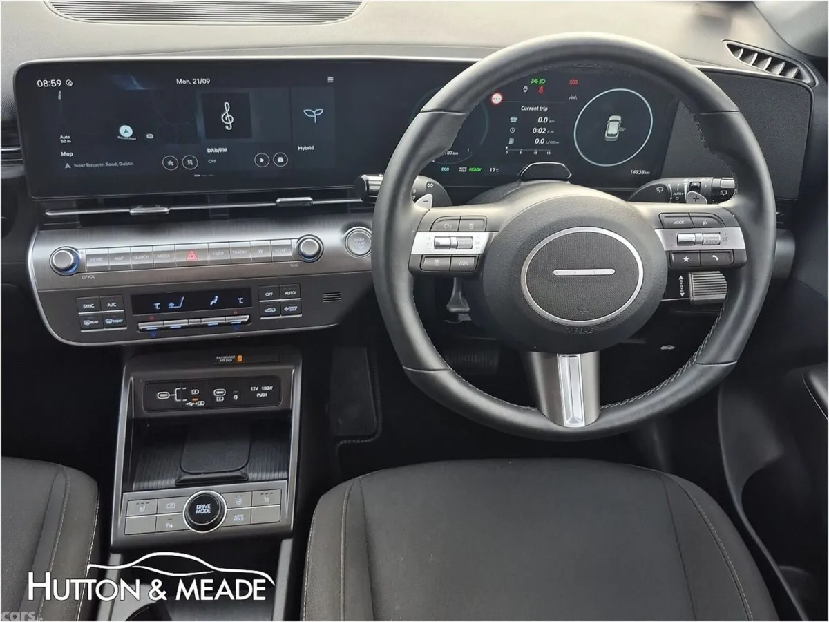 Hyundai KONA SUV, Petrol Hybrid, 2024, Grey