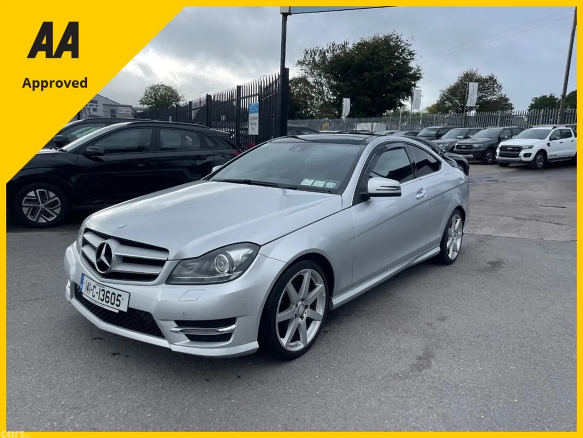 Mercedes-Benz C-Class Coupe, Diesel, 2014, Silver