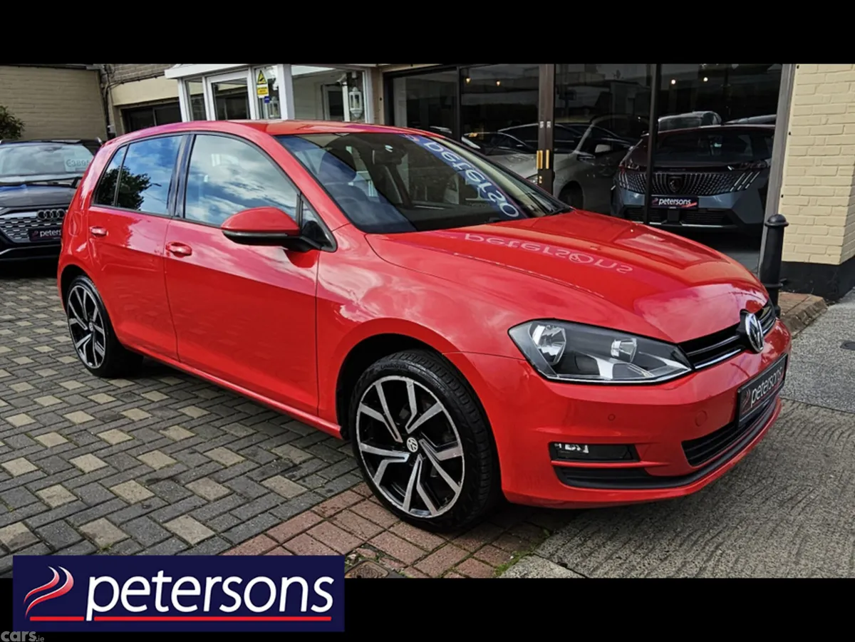 Volkswagen Golf Hatchback, Diesel, 2015, Red