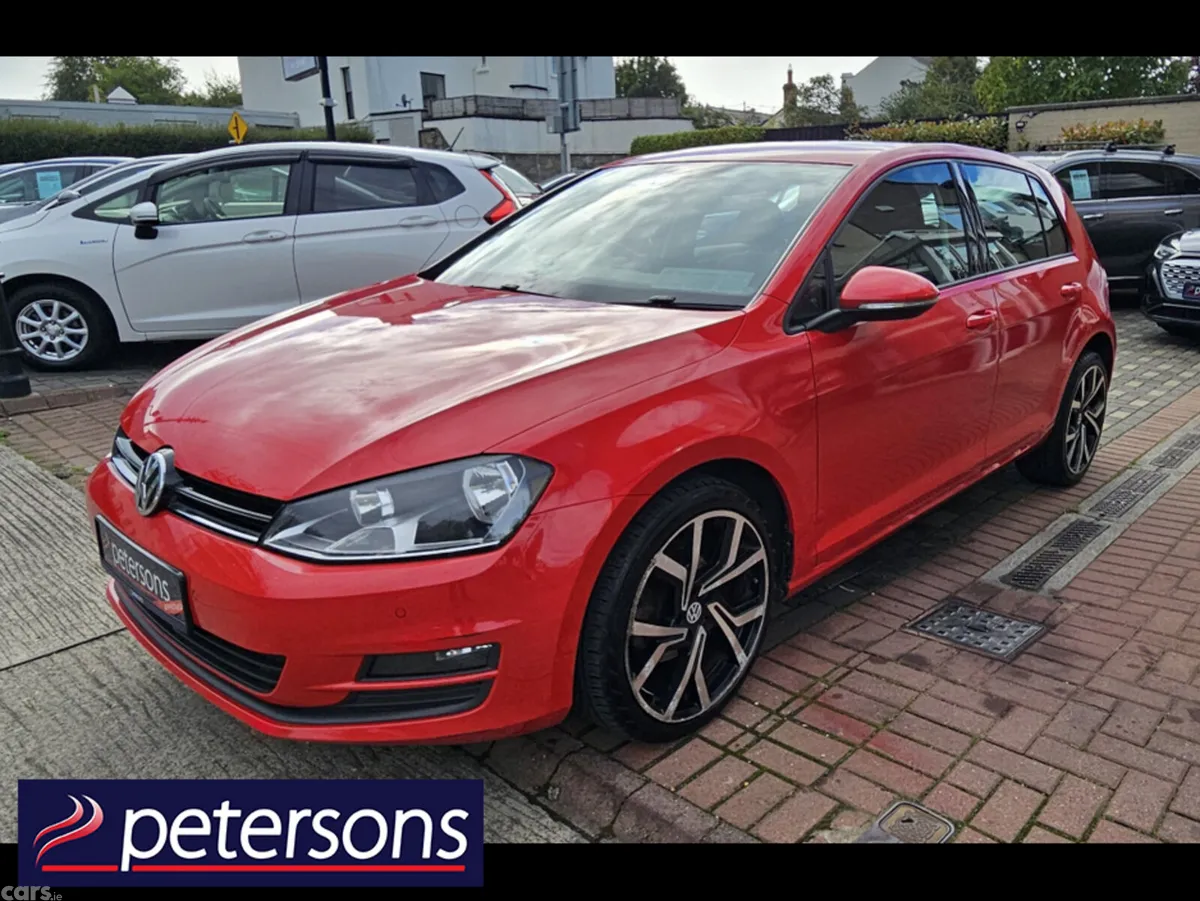 Volkswagen Golf Hatchback, Diesel, 2015, Red