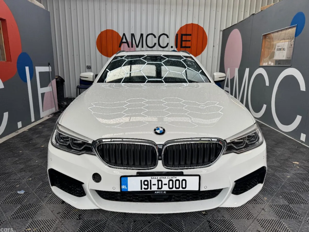 BMW 5-Series Estate, Diesel, 2019, White