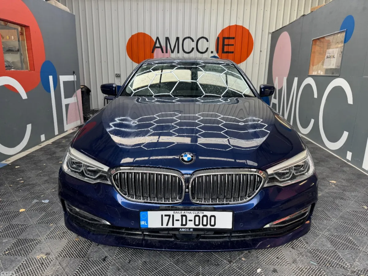BMW 5-Series Saloon, Diesel, 2017, Blue