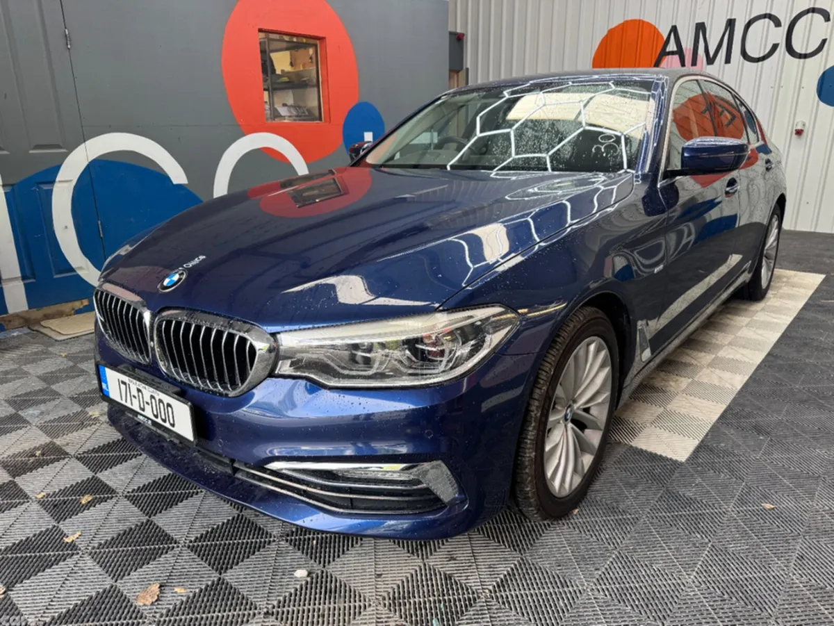 BMW 5-Series Saloon, Diesel, 2017, Blue